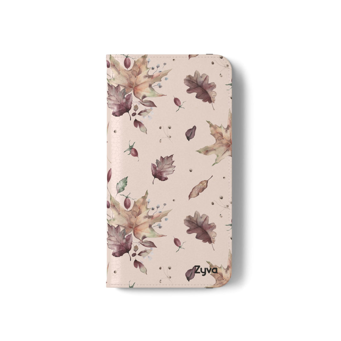 Crimson Crunch Phone Folio Case