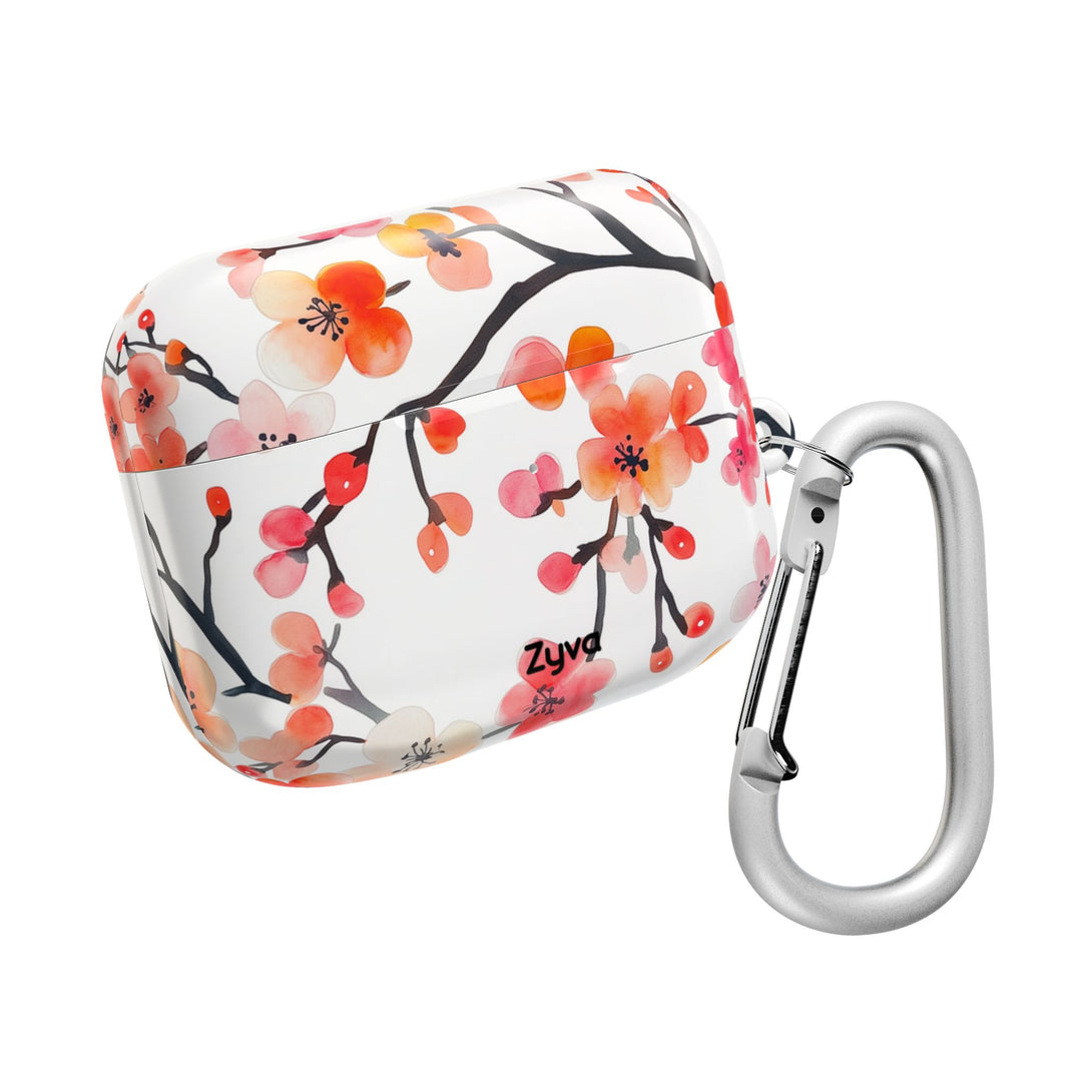 Red Florals AirPod Case