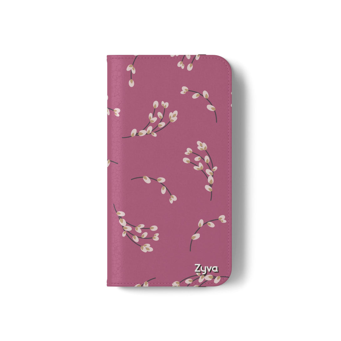 Blush Bloom Phone Folio Case